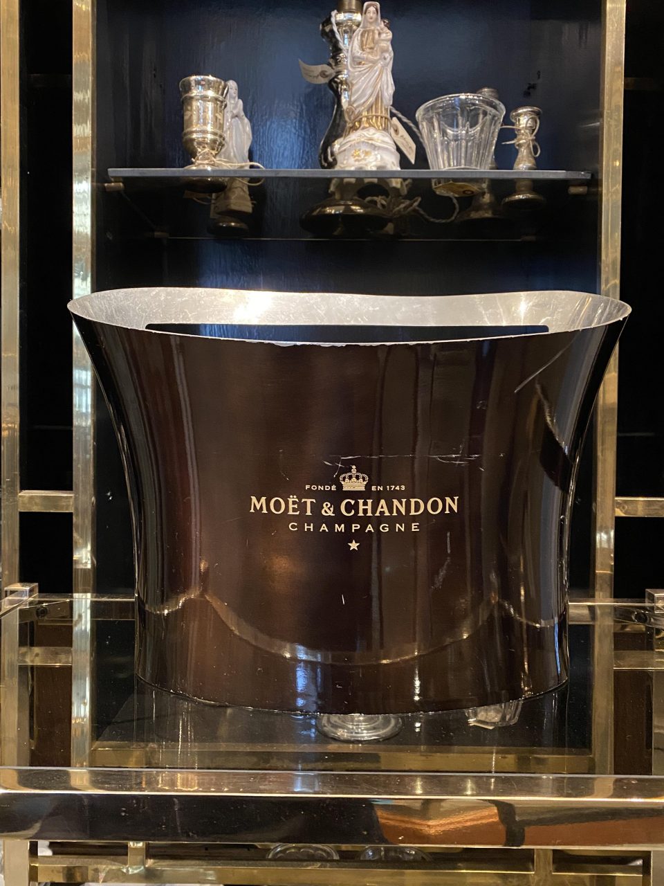 Large Mid-Century Champagne Cooler from Moet Chandon for sale at Pamono
